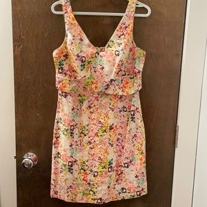 Jessica Simpson floral sleeveless dress